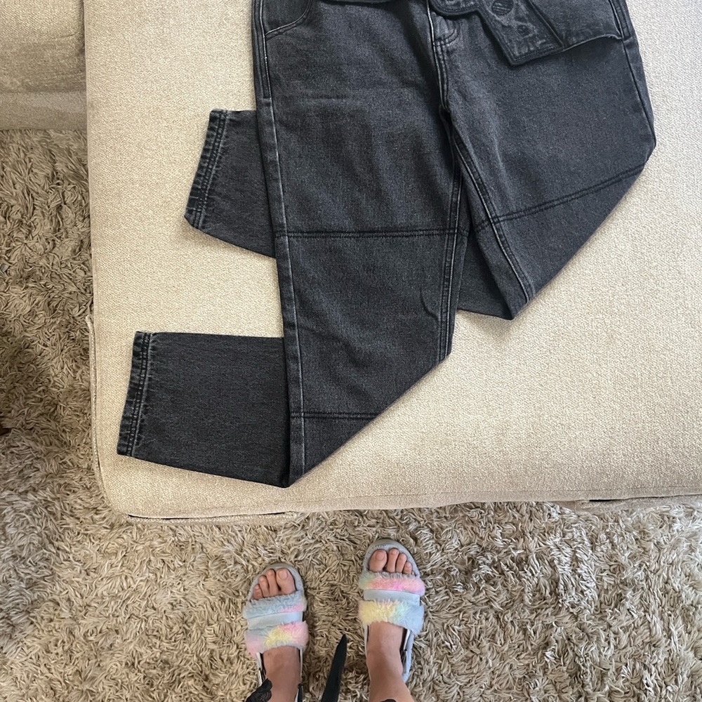 Maniere De Voir Black Pistol Jeans UK6/ US 4 - Picture 7 of 14